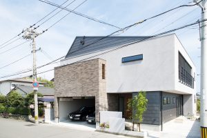 2世帯住宅の外観